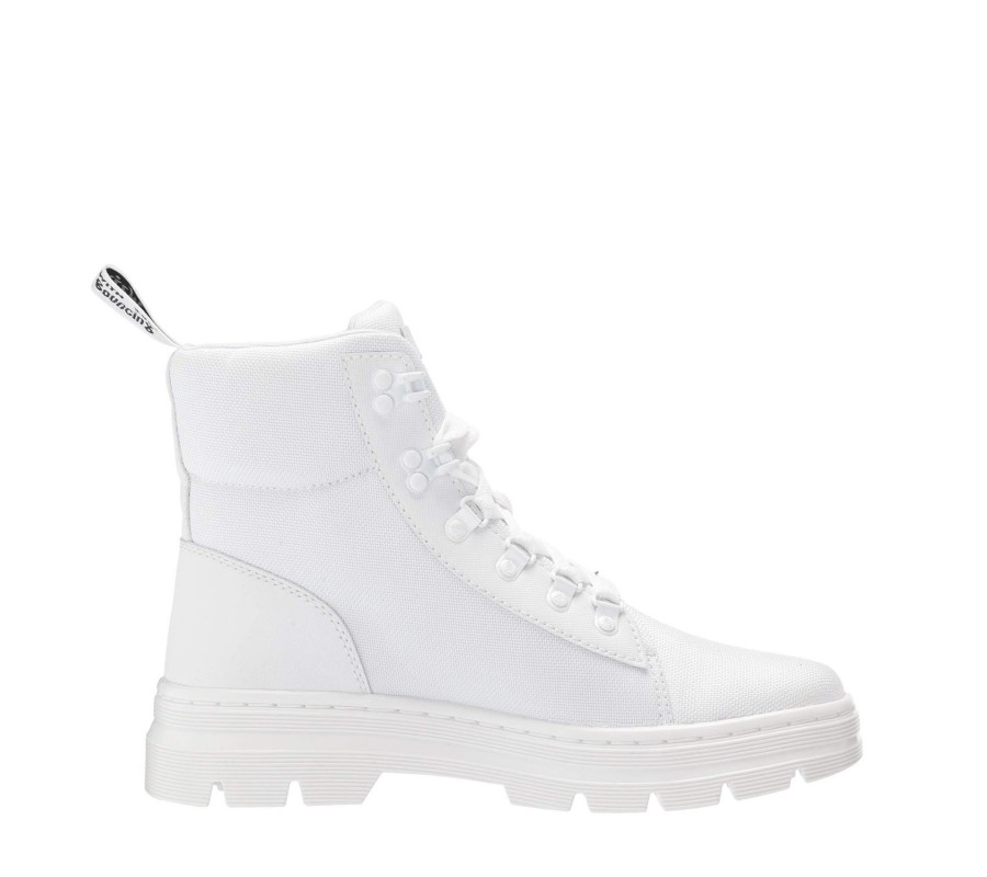 Ботинки Dr. Martens Combs Poly White Poly Casual Boots 25102100