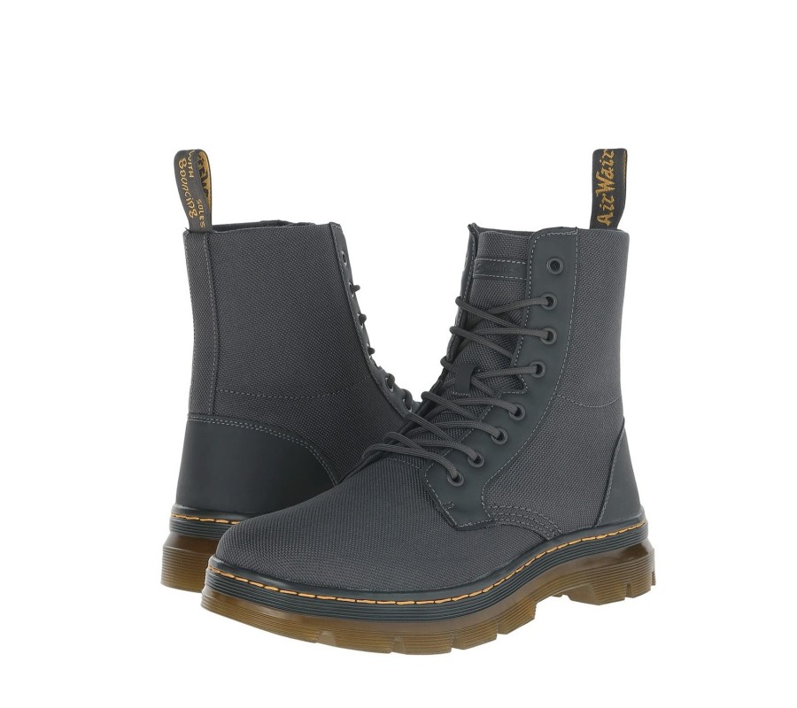 Ботинки Dr. Martens Combs Poly Charcoal Casual Boots 16607010