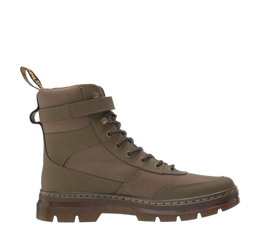  Ботинки Dr. Martens Combs Tech Extra Tough Poly Olive Casual Boots 25216355
