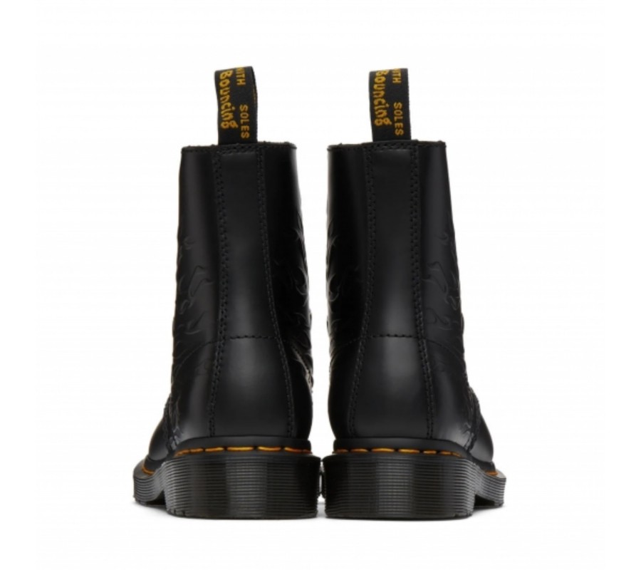 Ботинки Dr. Martens 1460 Flames Emboss Leather Lace Up Boots 27028001