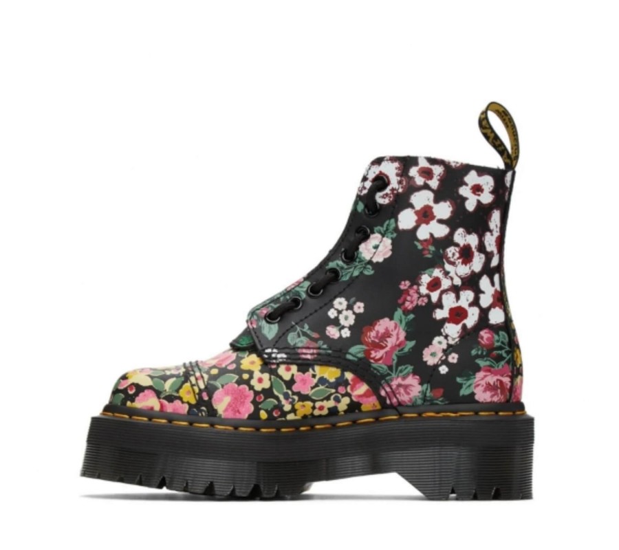 Ботинки Dr. Martens Sinclair Floral Mash Up Leather Platform Boots 27128001