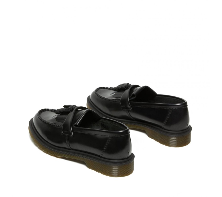 Туфли Dr. Martens Adrian Black Smooth Leather Tassle Loafers 24369001