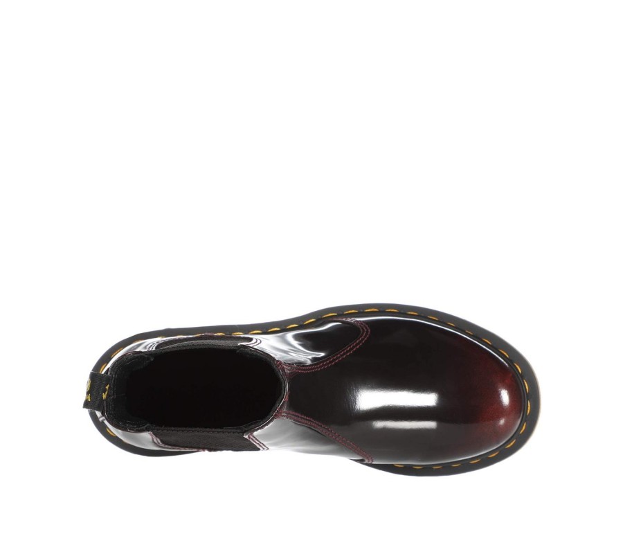 Челси Dr. Martens 2976 Women's Cherry Red Arcadia Leather Chelsea Boots 25684600