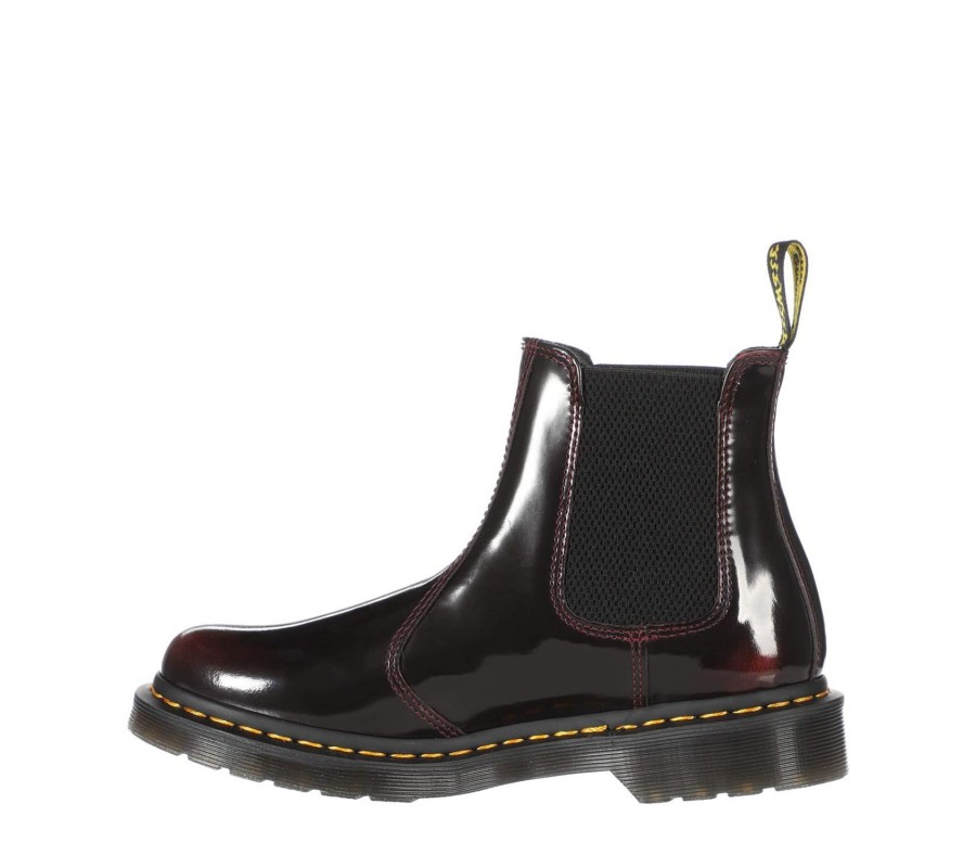 Челси Dr. Martens 2976 Women's Cherry Red Arcadia Leather Chelsea Boots 25684600
