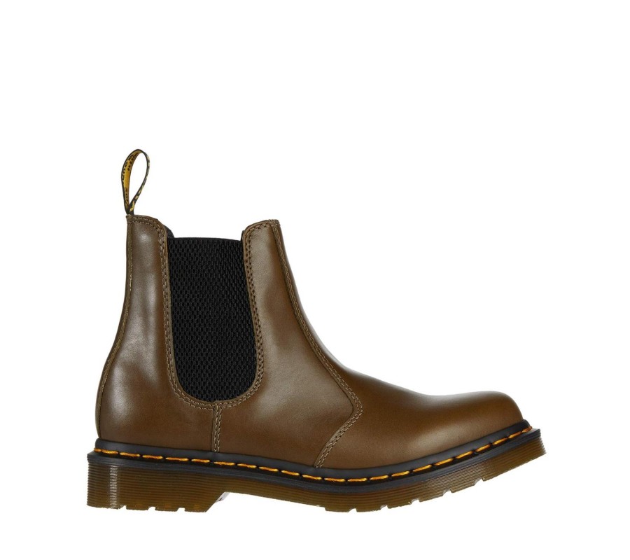 Челси Dr. Martens 2976 Olive Wanama Leather Chelsea Boots 25719355