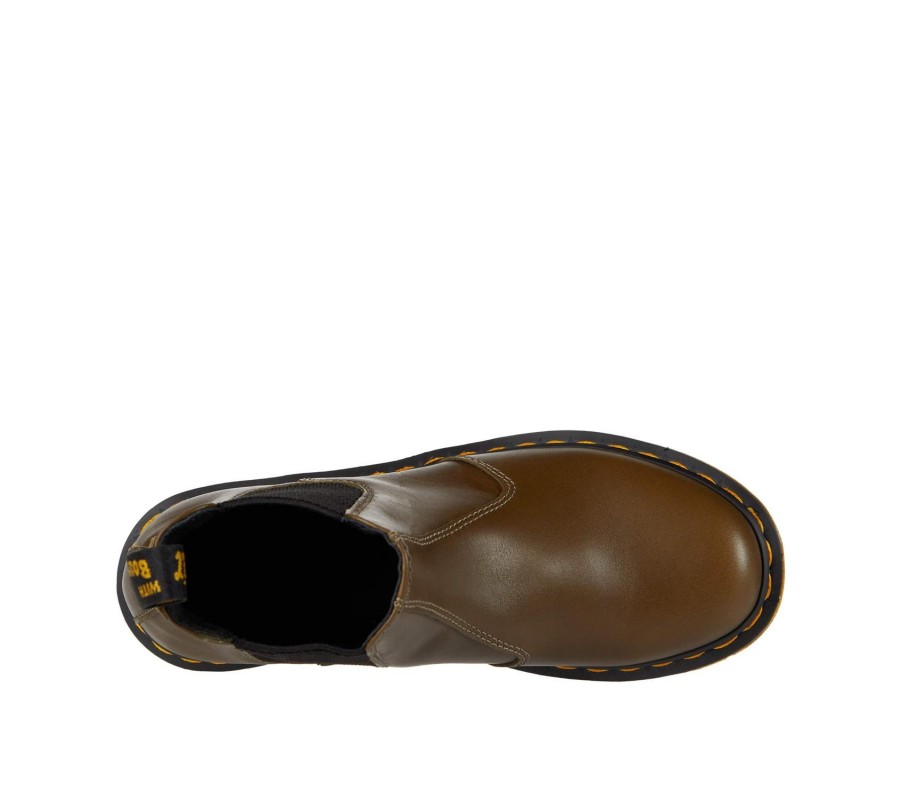 Челси Dr. Martens 2976 Olive Wanama Leather Chelsea Boots 25719355