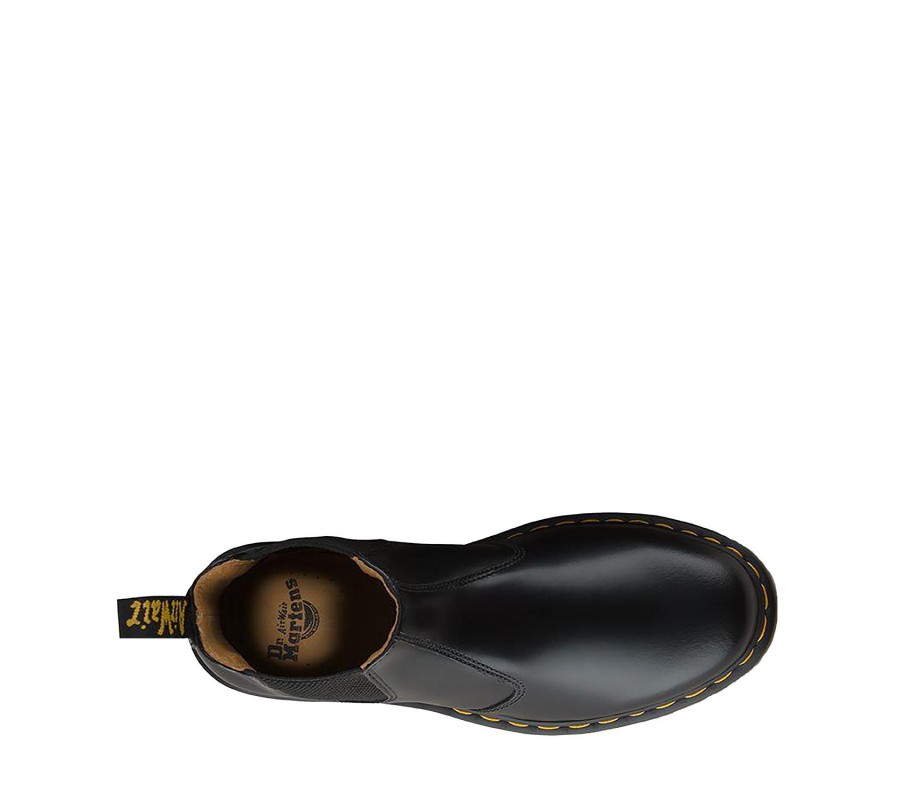 Челси Dr. Martens 2976 Yellow Stitch Smooth Leather Chelsea Boots 22227001