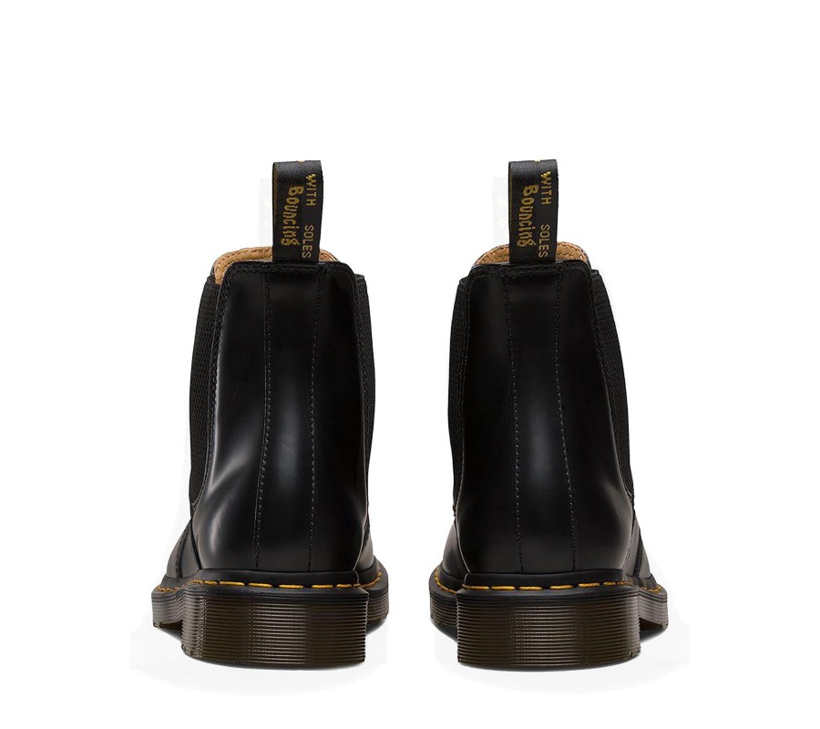 Челси Dr. Martens 2976 Yellow Stitch Smooth Leather Chelsea Boots 22227001