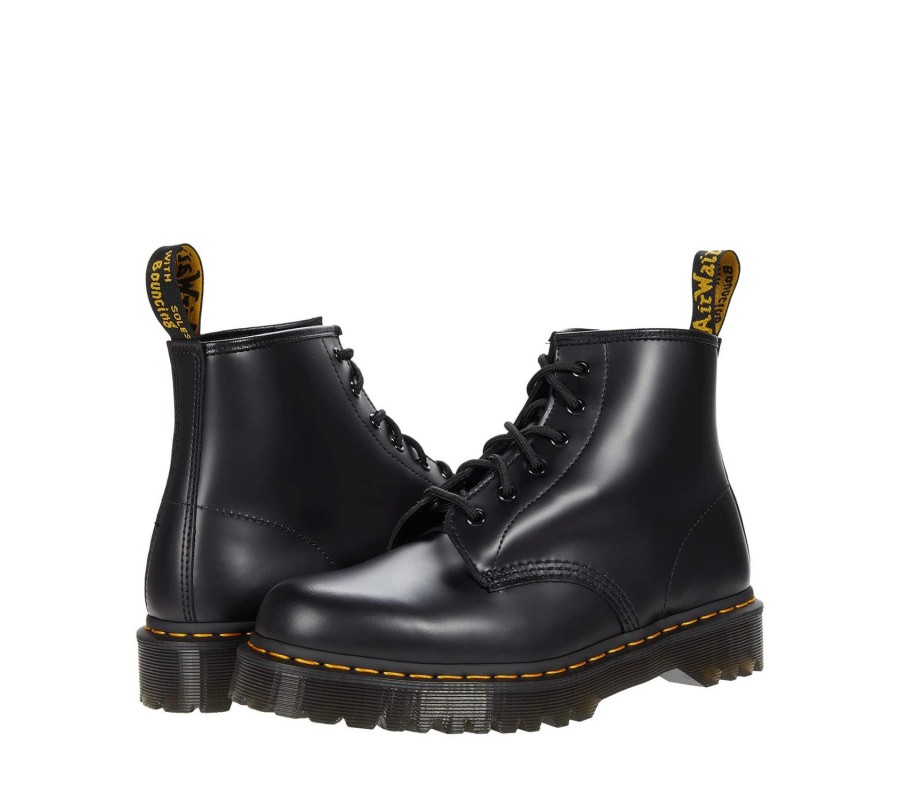 Ботинки Dr. Martens 101 Bex Black Smooth Leather Ankle Boots 26203001