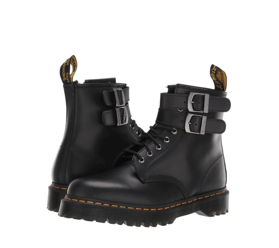 Ботинки Dr. Martens 1460 Smooth Leather Buckle Boots 24633001