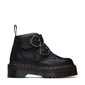 Ботинки Dr. Martens Devon Hearts Black Aunt Sally 26439001