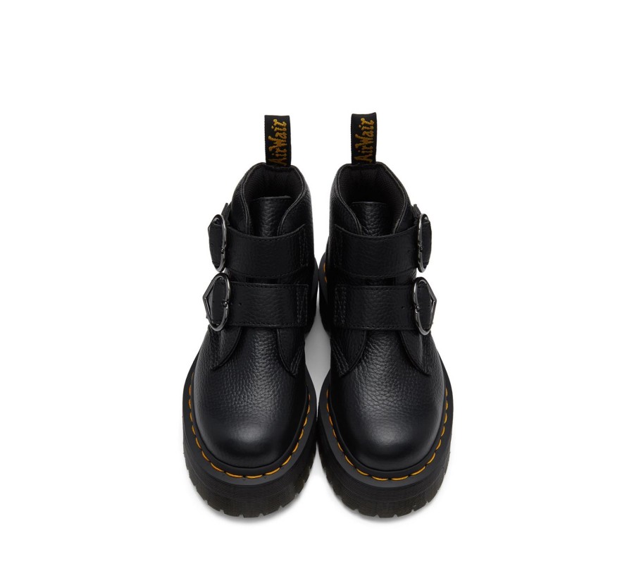 Черевики Dr. Martens Devon Hearts Black Aunt Sally 26439001