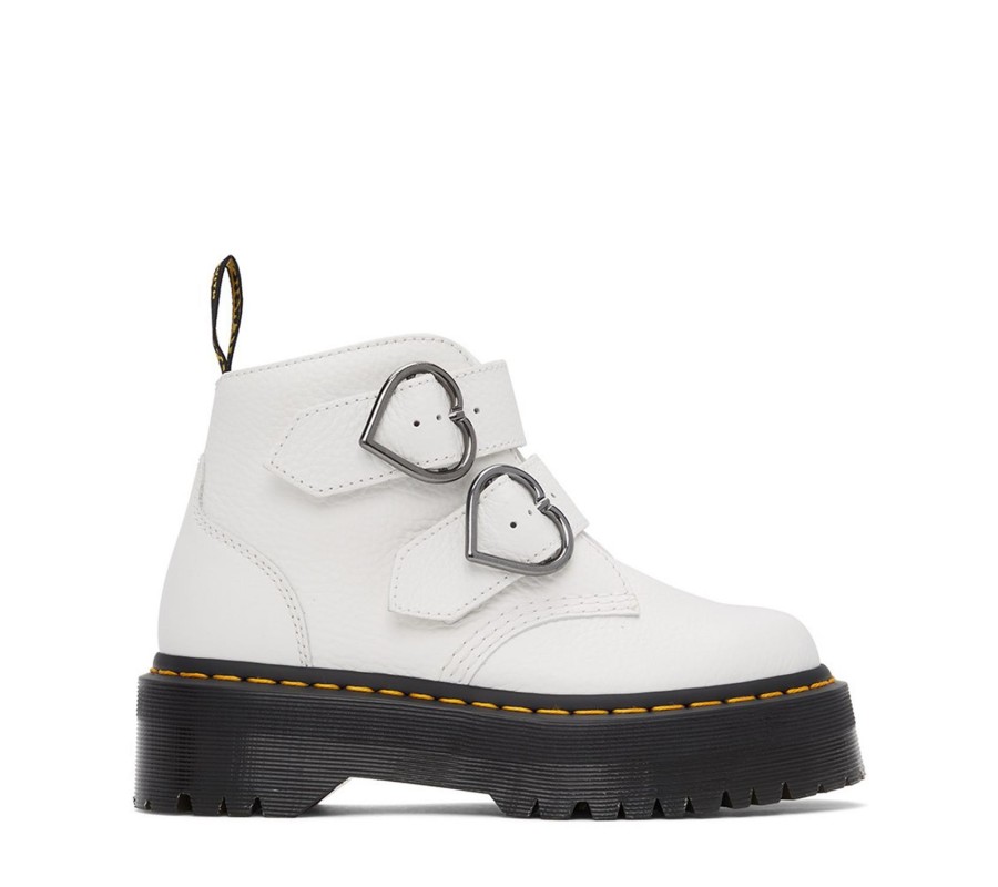 Ботинки Dr. Martens Devon Hearts White Aunt Sally 26439100