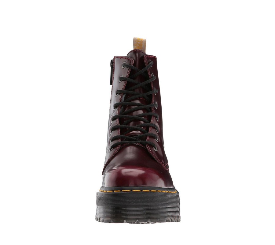 Ботинки Dr. Martens Vegan Jadon II Cherry Red Platform Boots 22563600