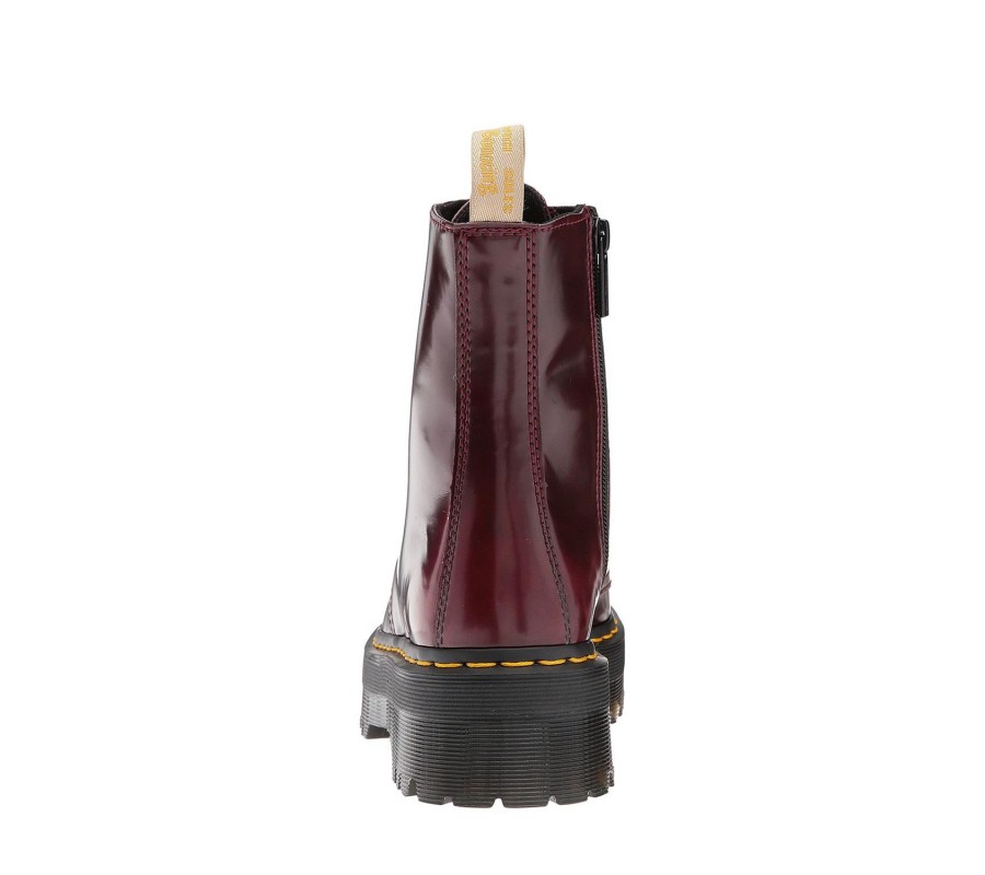 Ботинки Dr. Martens Vegan Jadon II Cherry Red Platform Boots 22563600