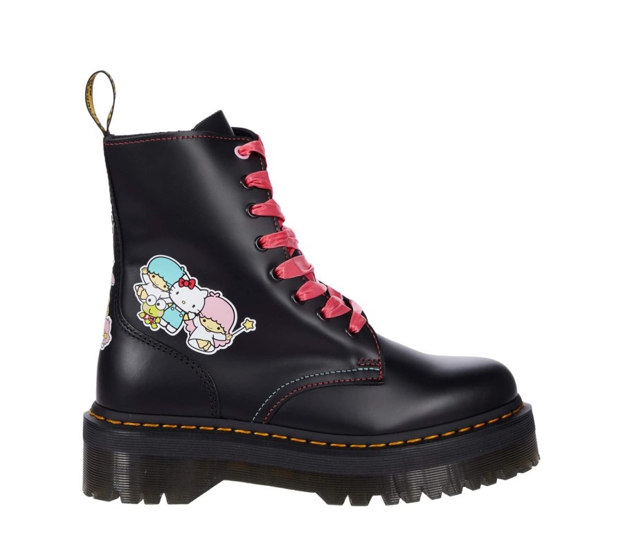 Ботинки Dr. Martens Jadon Hello Kitty Polished Smooth Leather Platform Boots 25913001
