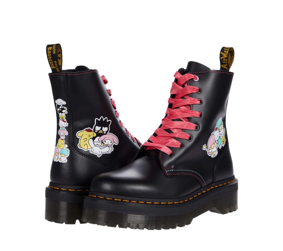 Ботинки Dr. Martens Jadon Hello Kitty Polished Smooth Leather Platform Boots 25913001