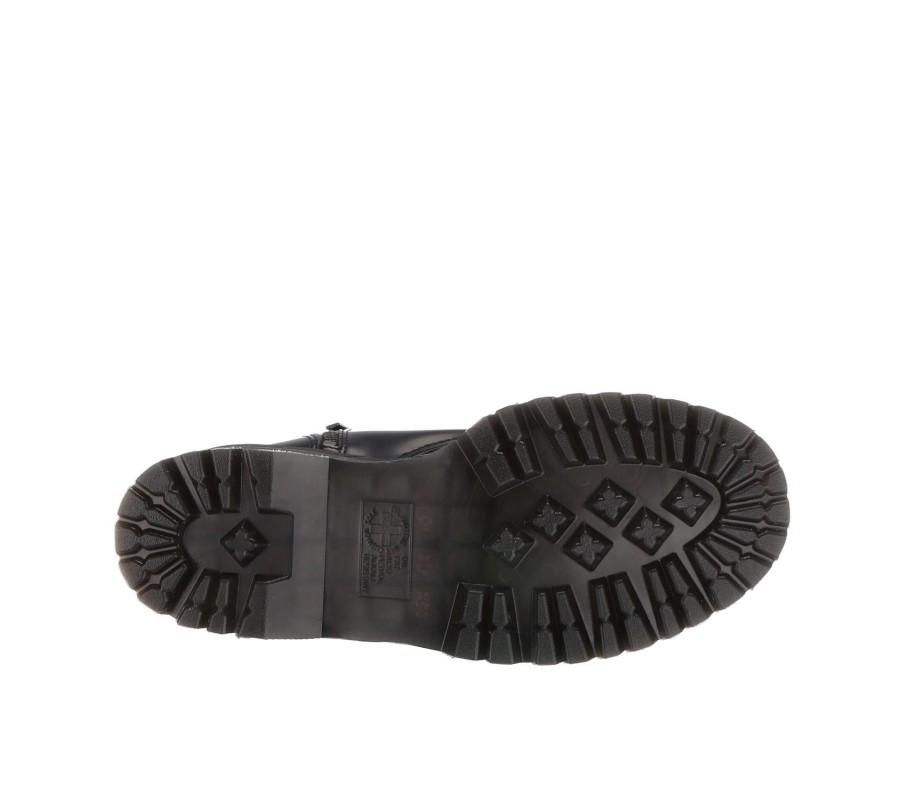 Ботинки Dr. Martens Jadon Hi Black Smooth Leather Platform Boots 25565001