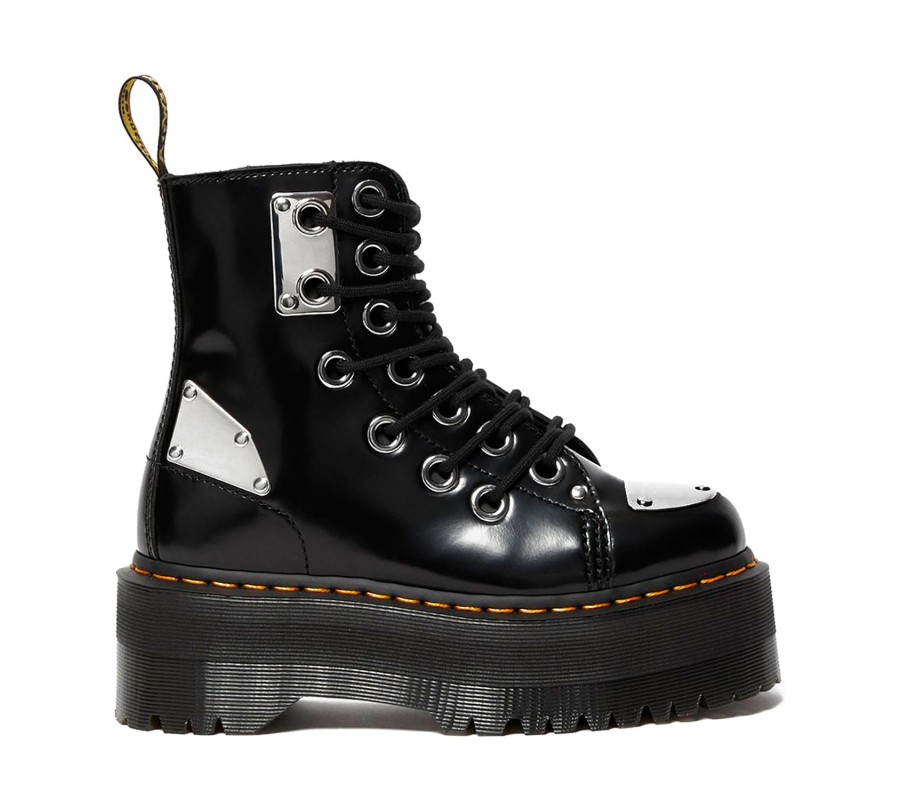 Ботинки Dr. Martens Jadon Max Black Metal Buttero 26090001