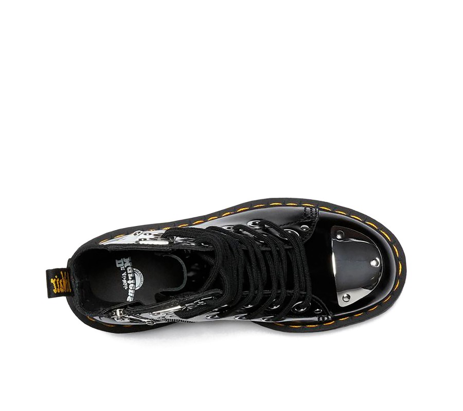 Ботинки Dr. Martens Jadon Max Black Metal Buttero 26090001