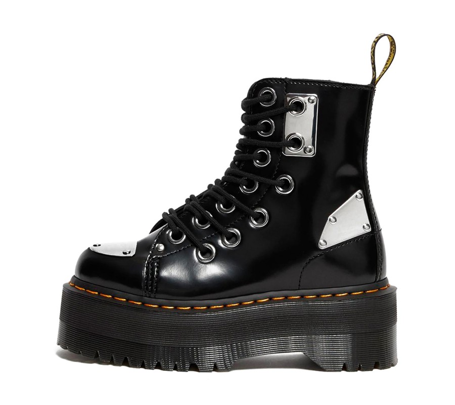 Ботинки Dr. Martens Jadon Max Black Metal Buttero 26090001