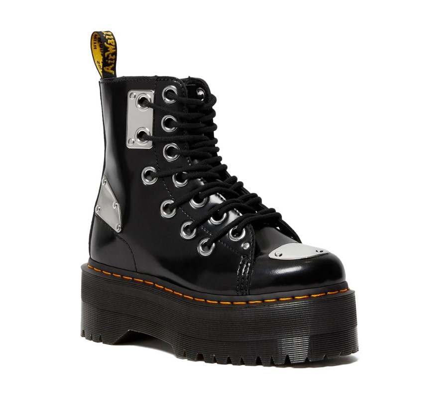 Ботинки Dr. Martens Jadon Max Black Metal Buttero 26090001