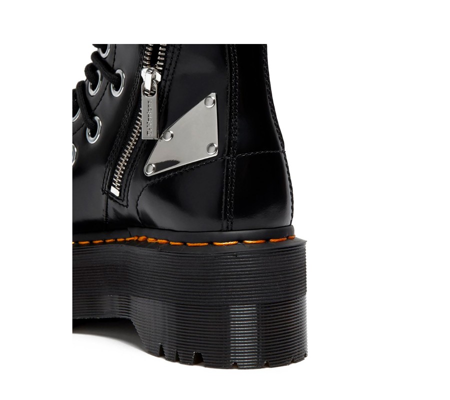 Ботинки Dr. Martens Jadon Max Black Metal Buttero 26090001
