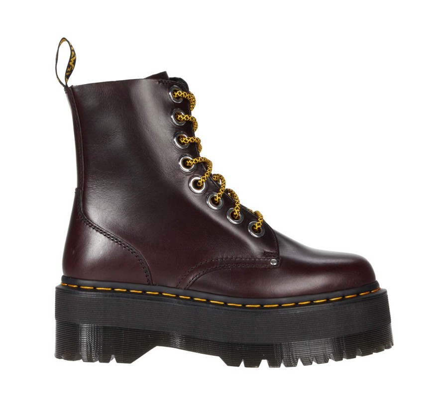 Ботинки Dr. Martens Jadon Max Oxblood Atlas Women's Leather Platform Boots 26317601