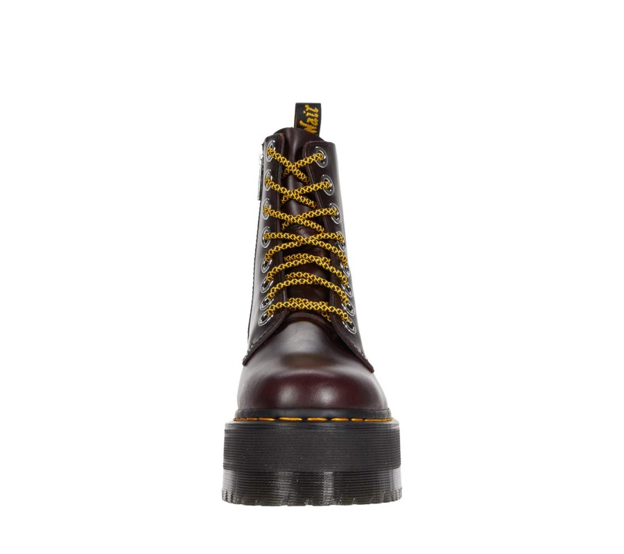 Ботинки Dr. Martens Jadon Max Oxblood Atlas Women's Leather Platform Boots 26317601