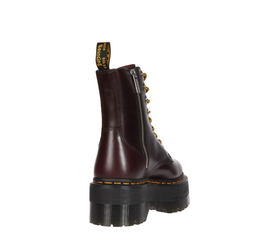 Ботинки Dr. Martens Jadon Max Oxblood Atlas Women's Leather Platform Boots 26317601