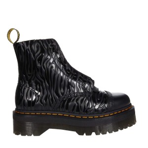Ботинки Dr. Martens Sinclair Black Zebra Embross Smooth 26704001