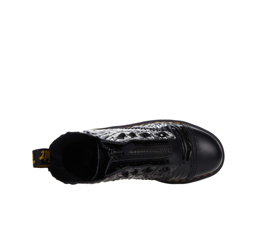 Ботинки Dr. Martens Sinclair Black Zebra Embross Smooth 26704001