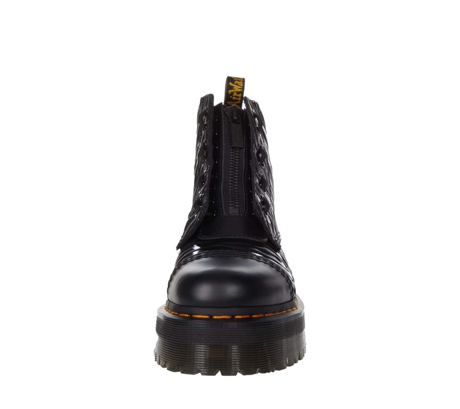 Ботинки Dr. Martens Sinclair Black Zebra Embross Smooth 26704001