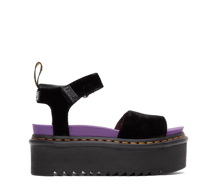 Сандалии Dr. Martens Strap X-Girl Platform Velvet 27165001