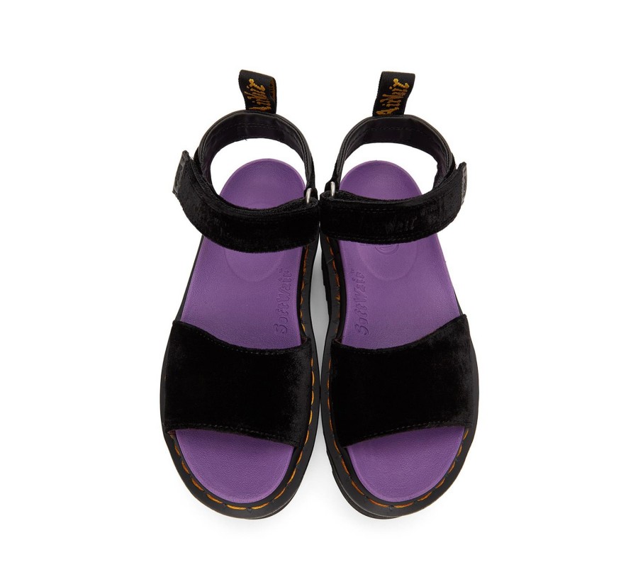 Сандалии Dr. Martens Strap X-Girl Platform Velvet 27165001