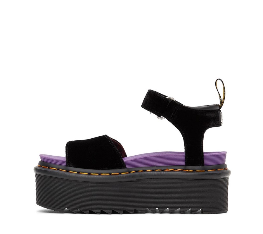 Сандалии Dr. Martens Strap X-Girl Platform Velvet 27165001
