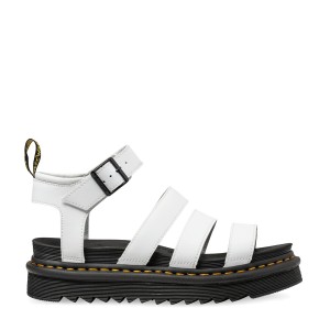 Сандалии Dr. Martens Blaire Women's White Hydro Leather Gladiator Sandals 25768100