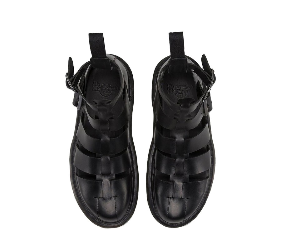 Сандалии Dr. Martens Geraldo Leather Gladiator Sandals 15696001