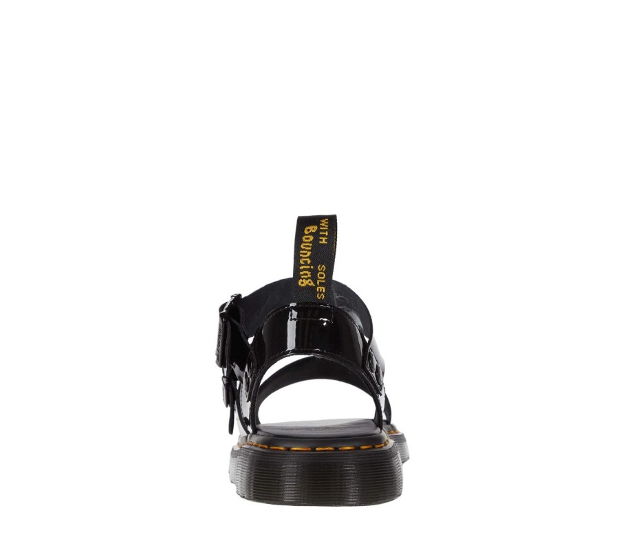 Сандалии Dr. Martens Gryphon Patent Leather Gladiator Sandals 25515001