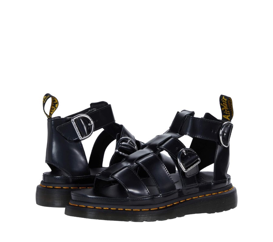 Сандалии Dr. Martens Mackaye Black Buttero 26693001
