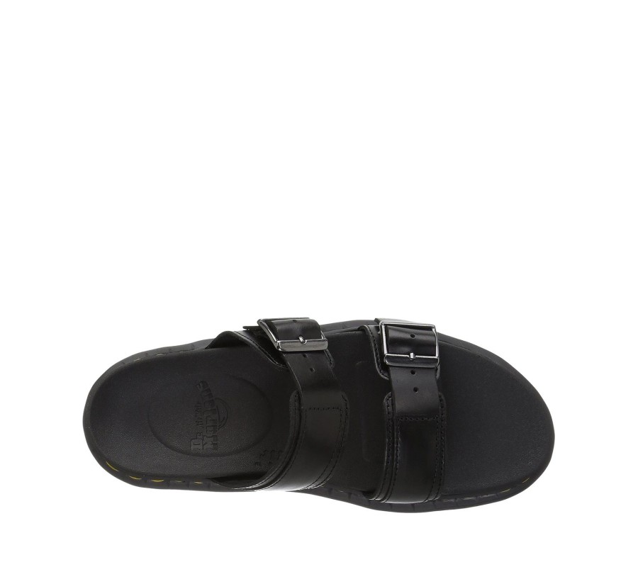  Сандалии Dr. Martens Myles Brando Leather Buckle Slide Sandals 23523001