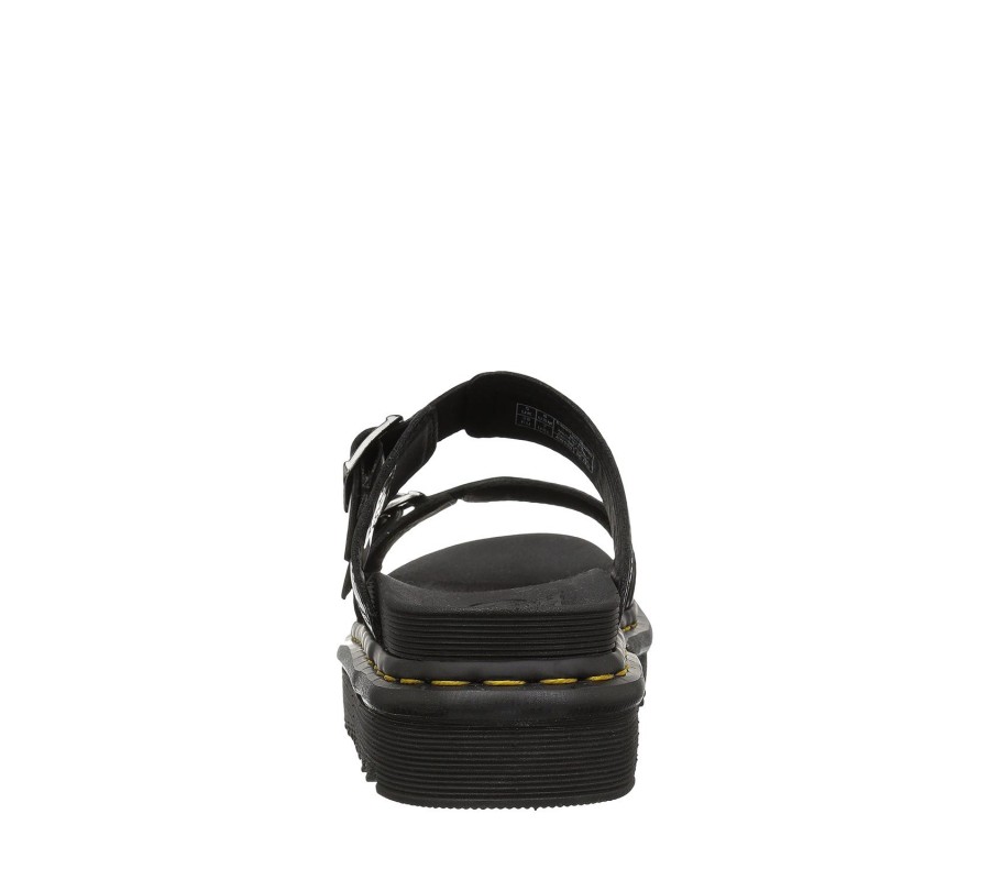  Сандалии Dr. Martens Myles Brando Leather Buckle Slide Sandals 23523001