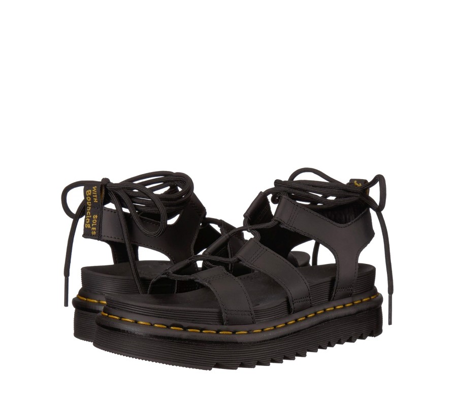 Сандалии Dr. Martens Nartilla Women's Leather Gladiator Sandals 24641001