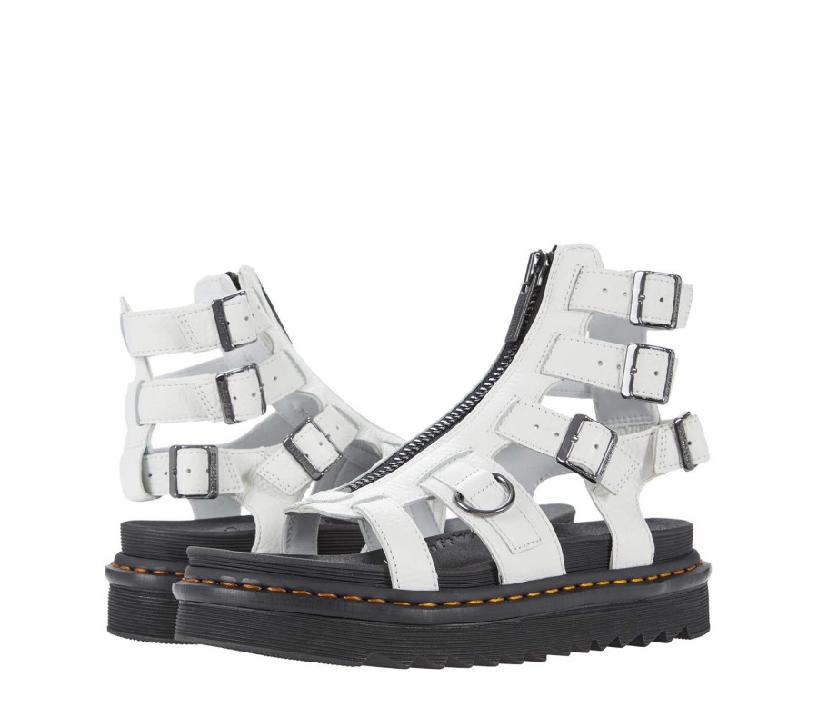 Сандалии Dr. Martens Olson Zipped Leather Strap Sandals 26561100