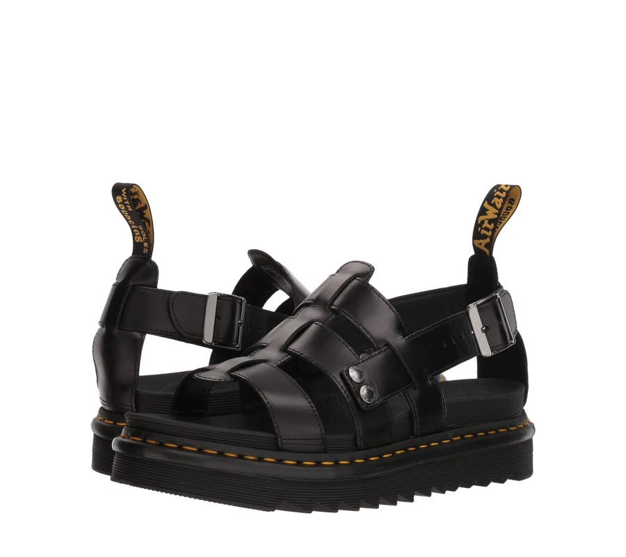 Cандалии Dr. Martens Terry Leather Strap Sandals 23521001