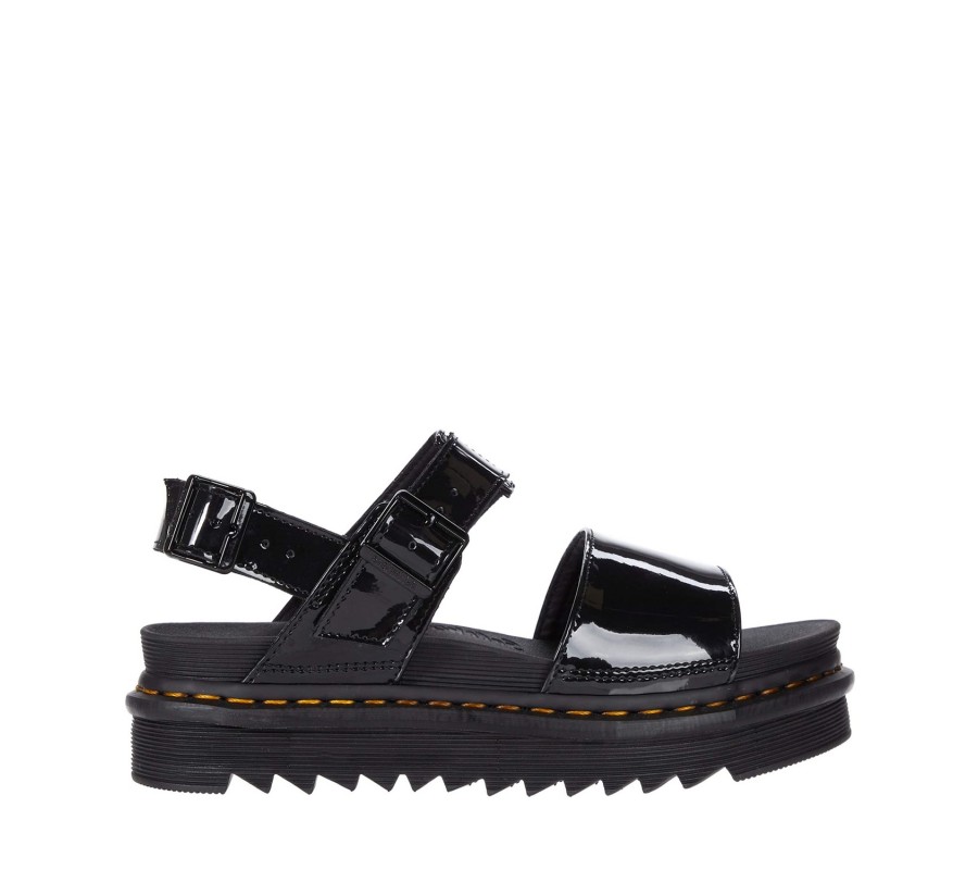 Сандалии Dr. Martens Voss Women's Patent Leather Strap Sandals 25773001