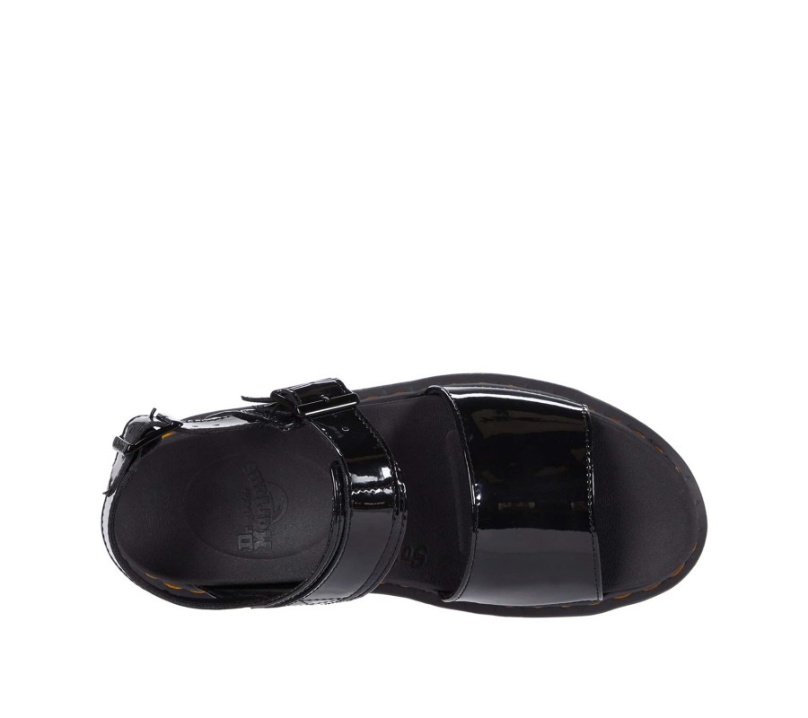 Сандалии Dr. Martens Voss Women's Patent Leather Strap Sandals 25773001