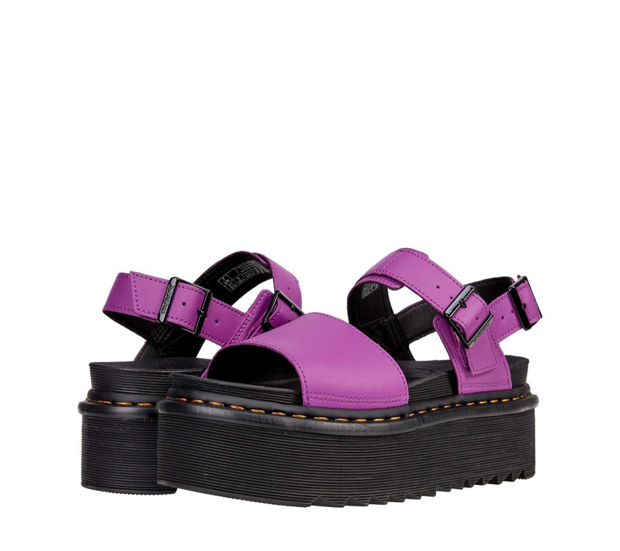 Сандалии Dr. Martens Voss Women's Leather Strap Platform Sandals 26725501