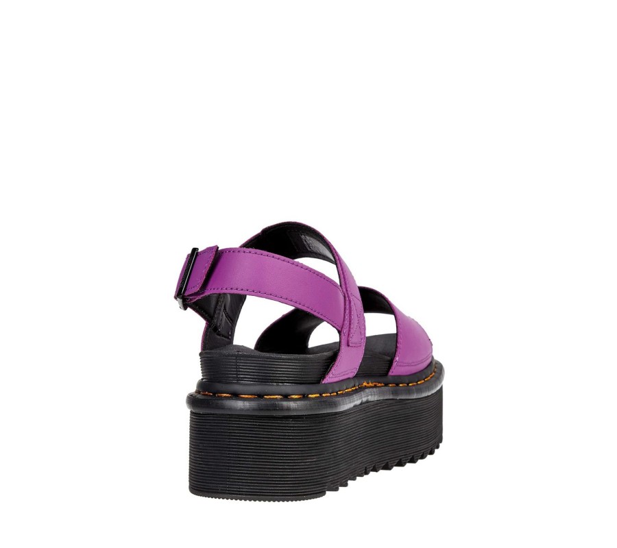 Сандалии Dr. Martens Voss Women's Leather Strap Platform Sandals 26725501