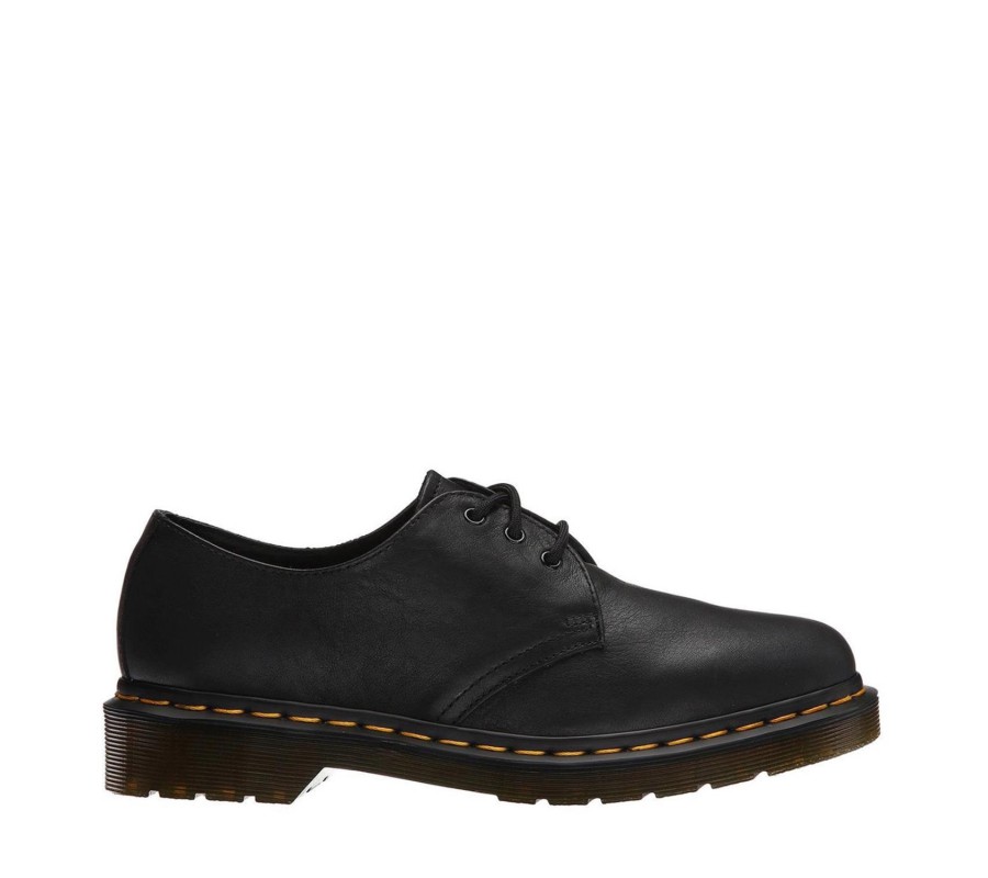 Туфли Dr. Martens 1461 Black Women's Virginia Leather Oxford Shoes 24256001